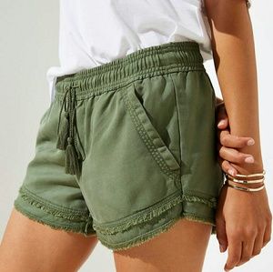 LOFT drawstring shorts